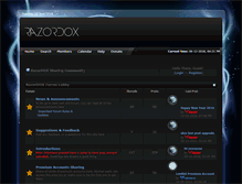 Tablet Screenshot of forum.razordox.com